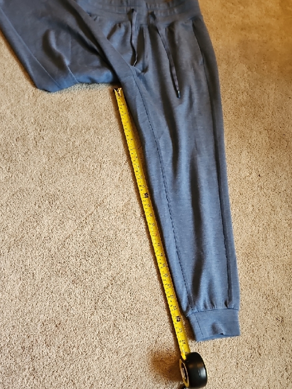 Travis Mathew Women's Blue Heather Jogger Track Pants - Picture 6 of 11